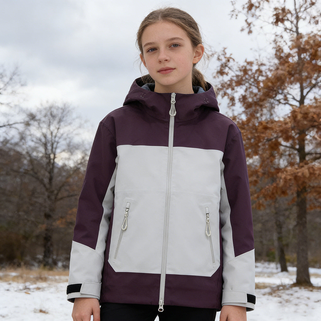 🌿 3-Laagse Waterdichte Buitenjas voor Kids | Ideaal voor Voorjaarsvakantie Avonturen - Producthoogtepunten
