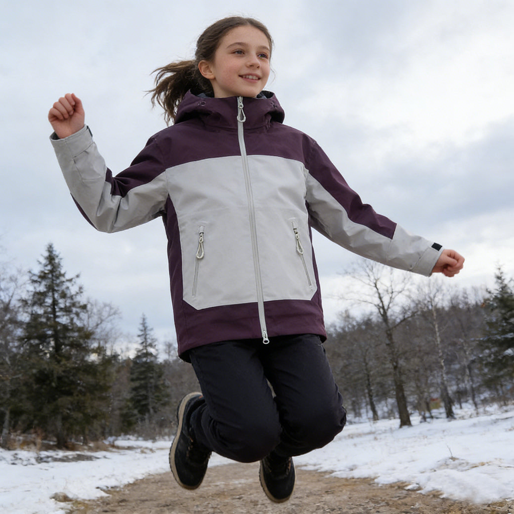 🌿 3-Laagse Waterdichte Buitenjas voor Kids | Ideaal voor Voorjaarsvakantie Avonturen - Producthoogtepunten