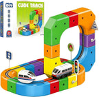 DIY Cube Track – Creatief & Actief – Creatieve DIY Treinbaan