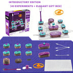 Circuit Master STEM Bouwblokken Kit | 100+ Projecten Elektronisch Montage-Experimenteerspeelgoed