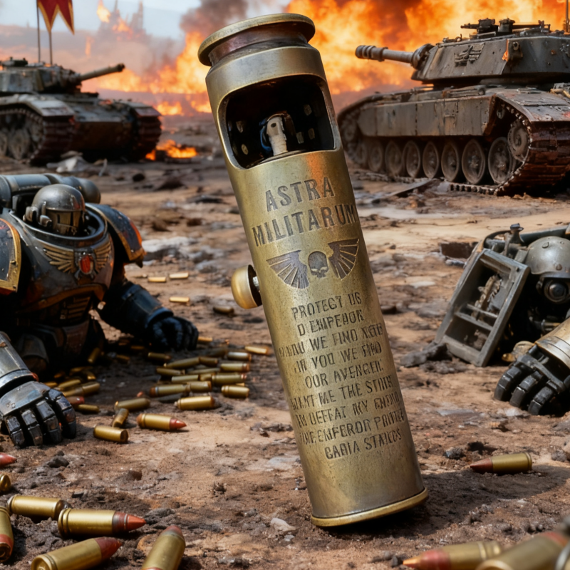 Handcrafted Vintage Brass Trench Lighter