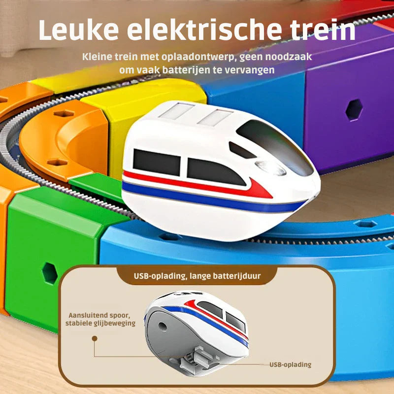DIY Cube Track – Creatief & Actief – Creatieve DIY Treinbaan