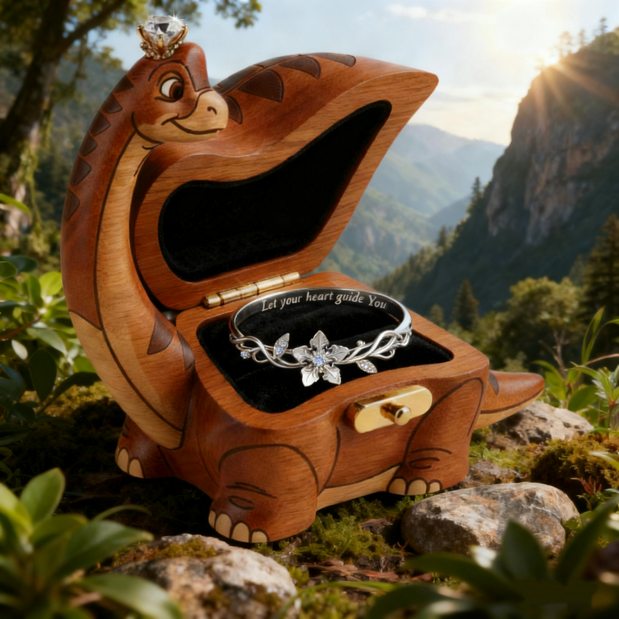 Handcrafted Tree Star Bracelet