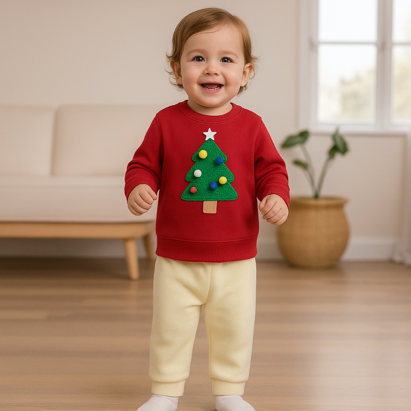 FrostyFit – Warm en gezellig – Rode Kerst Trui