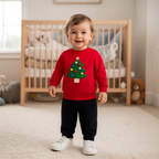 FrostyFit – Warm en gezellig – Rode Kerst Trui