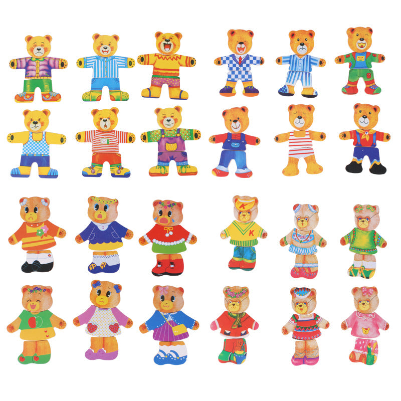 Woods™ | Houten verkleed puzzel 'Boris'
