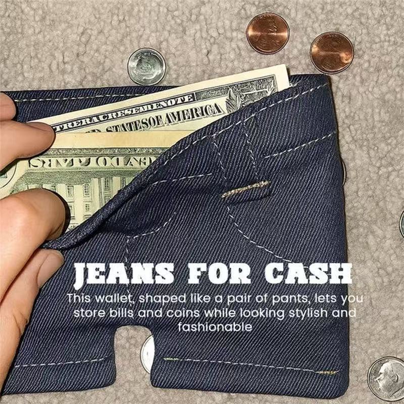 Handmade Mini Jeans Wallet