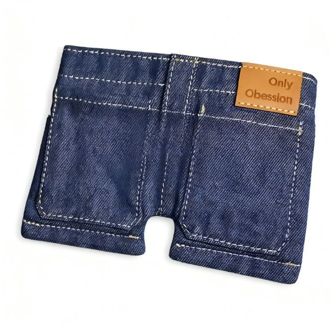 Handmade Mini Jeans Wallet