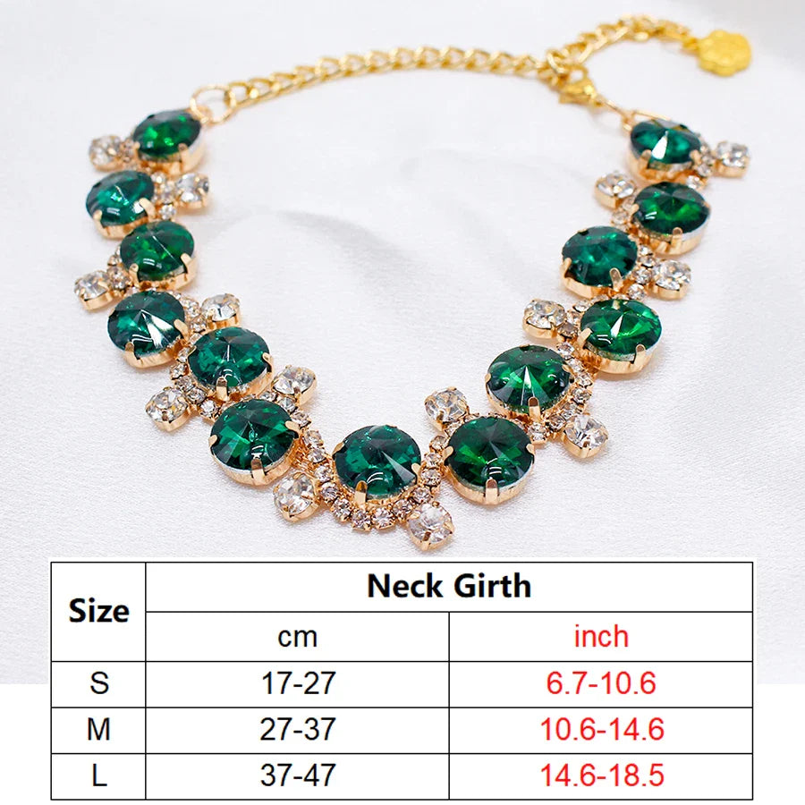 Pet Wedding Pearls Collar