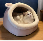 Deep Sleep Cat Bed Cave