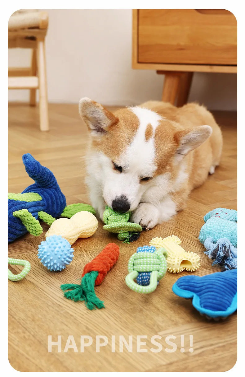 Durable chew-resistant pet toys
