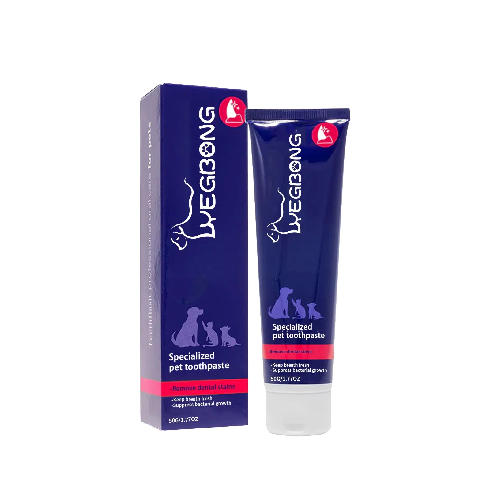 Pet Toothpaste Reduce Tartar Remove Dental Stain Eliminate Bad Breath