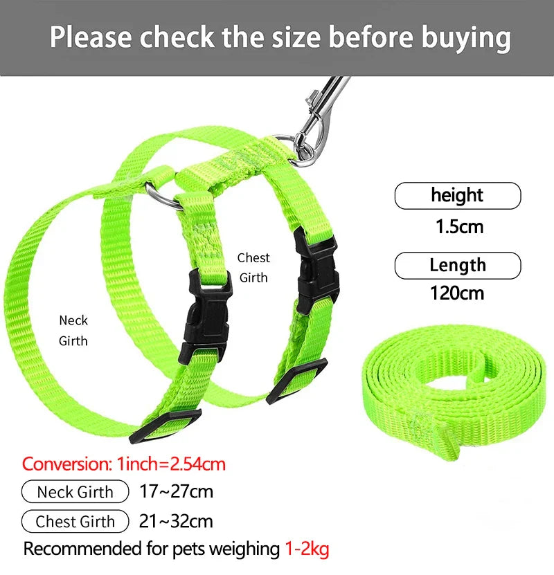 Easy pet Harness with Leash