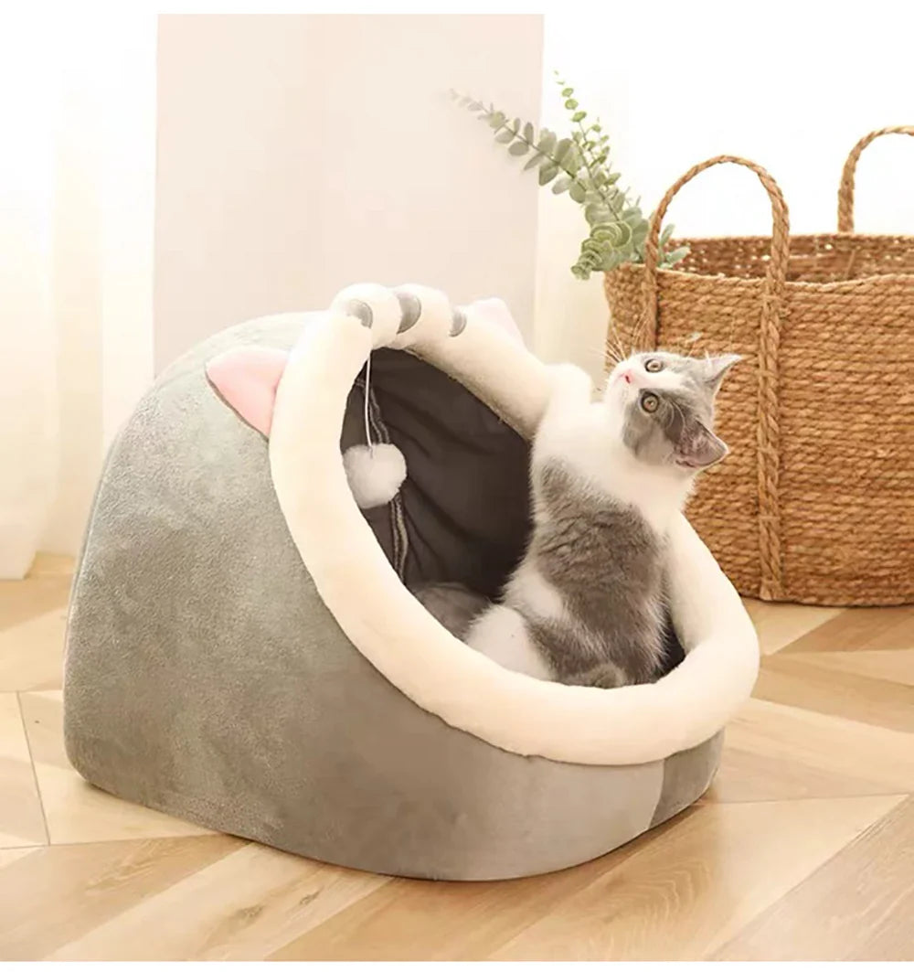 Deep Sleep Cat Bed Cave