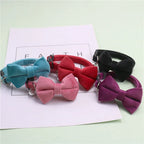 Pet Bow Bell Collars