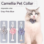 Pet flower collar