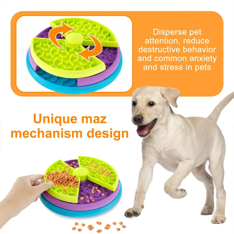 Slow Dog Puzzle Feeder