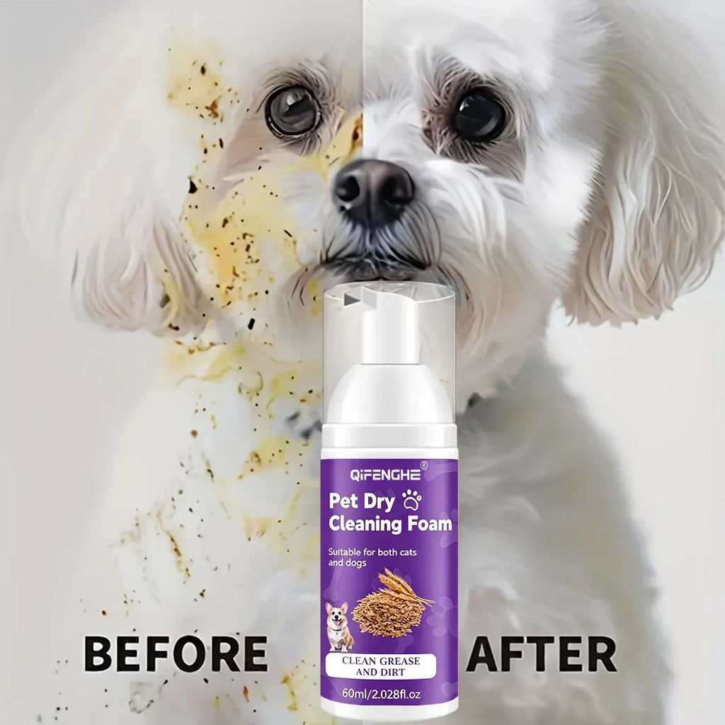 Pet Dry Shampoo Deodorizing