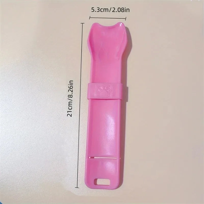 Squeeze Spoon Cat Feeder