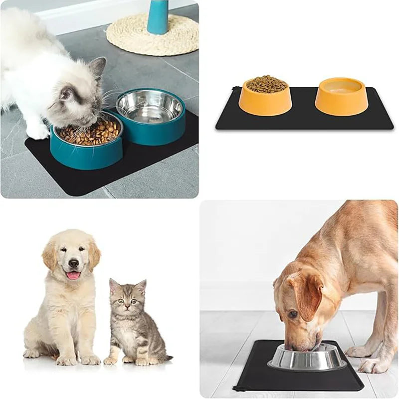 Silicone Pet Anti Slip Food Mat