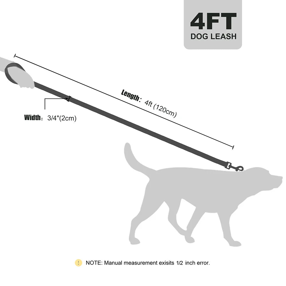 3Ft Pet Soft Leather Leash