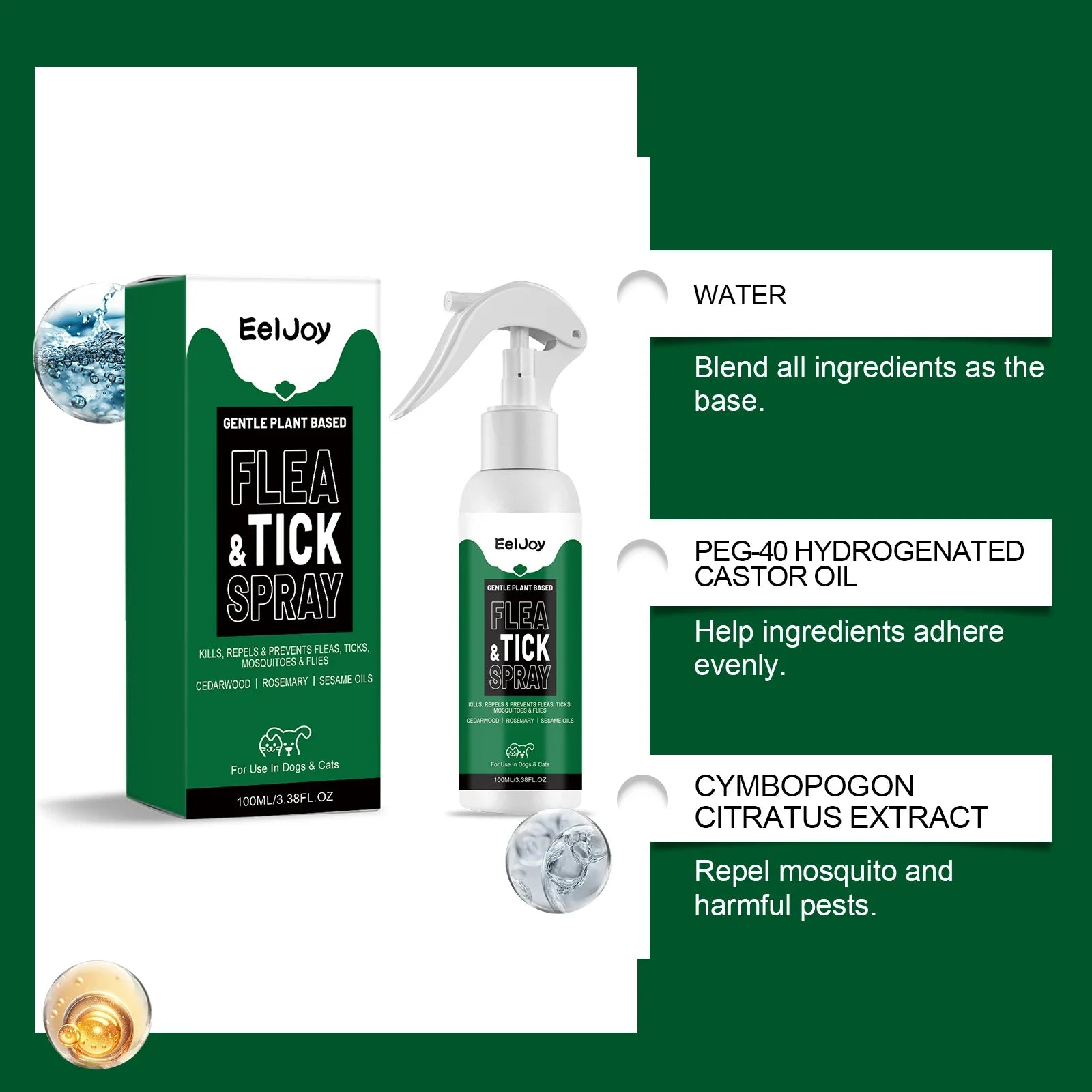 Pet Flea & Tick Spray