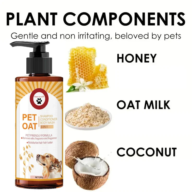 Long lasting pet shampoo