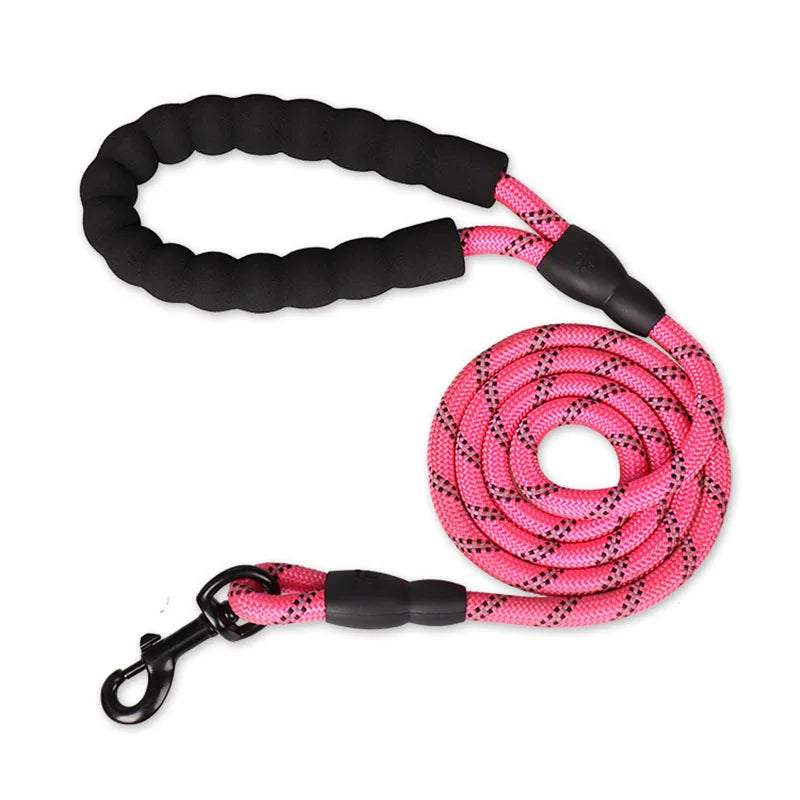 1.5m Pet Leash with Reflective & Comfortable Padded Handle