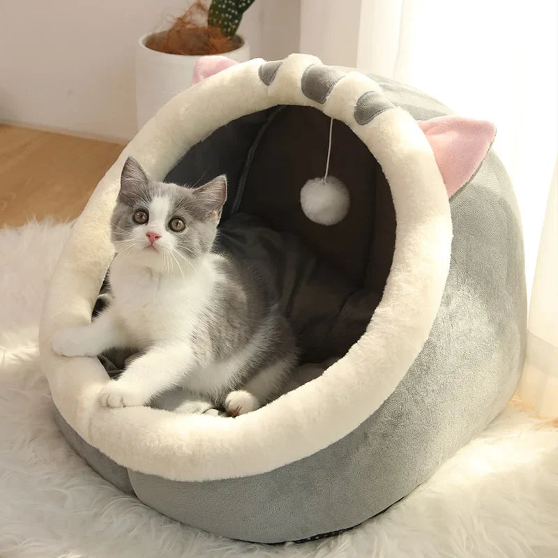 Deep Sleep Cat Bed Cave