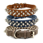 Pet Punk Rivet Spiked Collar