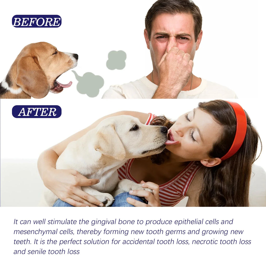 Pet Toothpaste Reduce Tartar Remove Dental Stain Eliminate Bad Breath