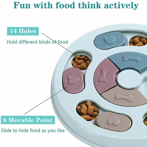 Dog Food Educational Bowl, Slow Food Training
