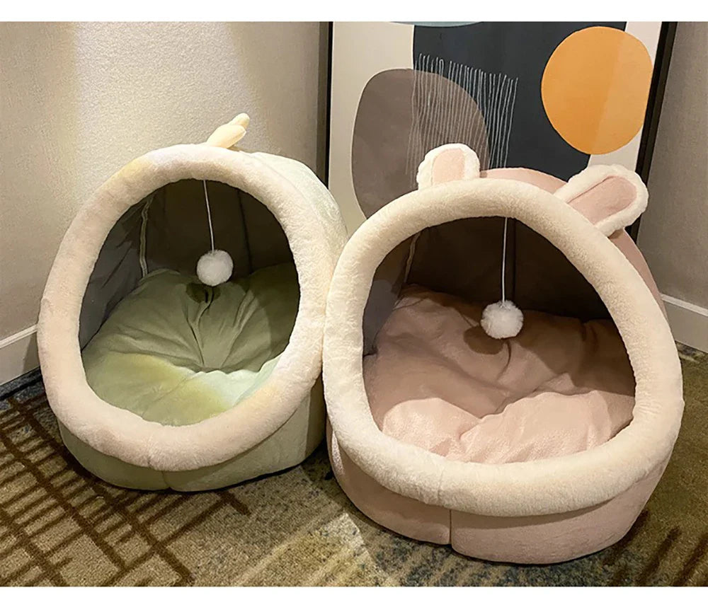 Deep Sleep Cat Bed Cave