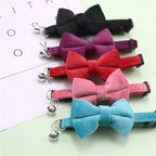 Pet Bow Bell Collars