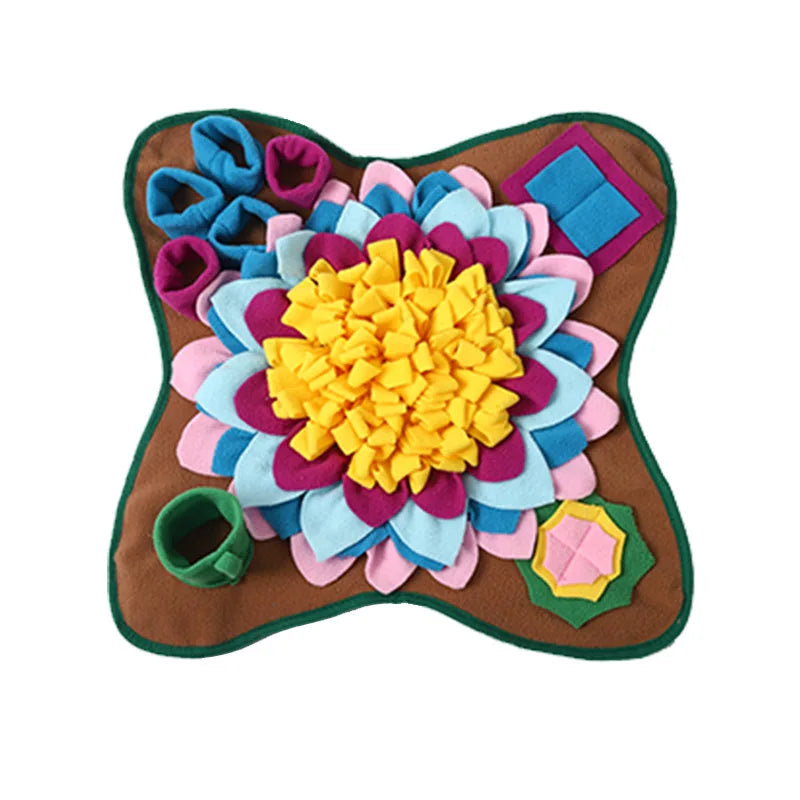 Interactive slow Feeding mat
