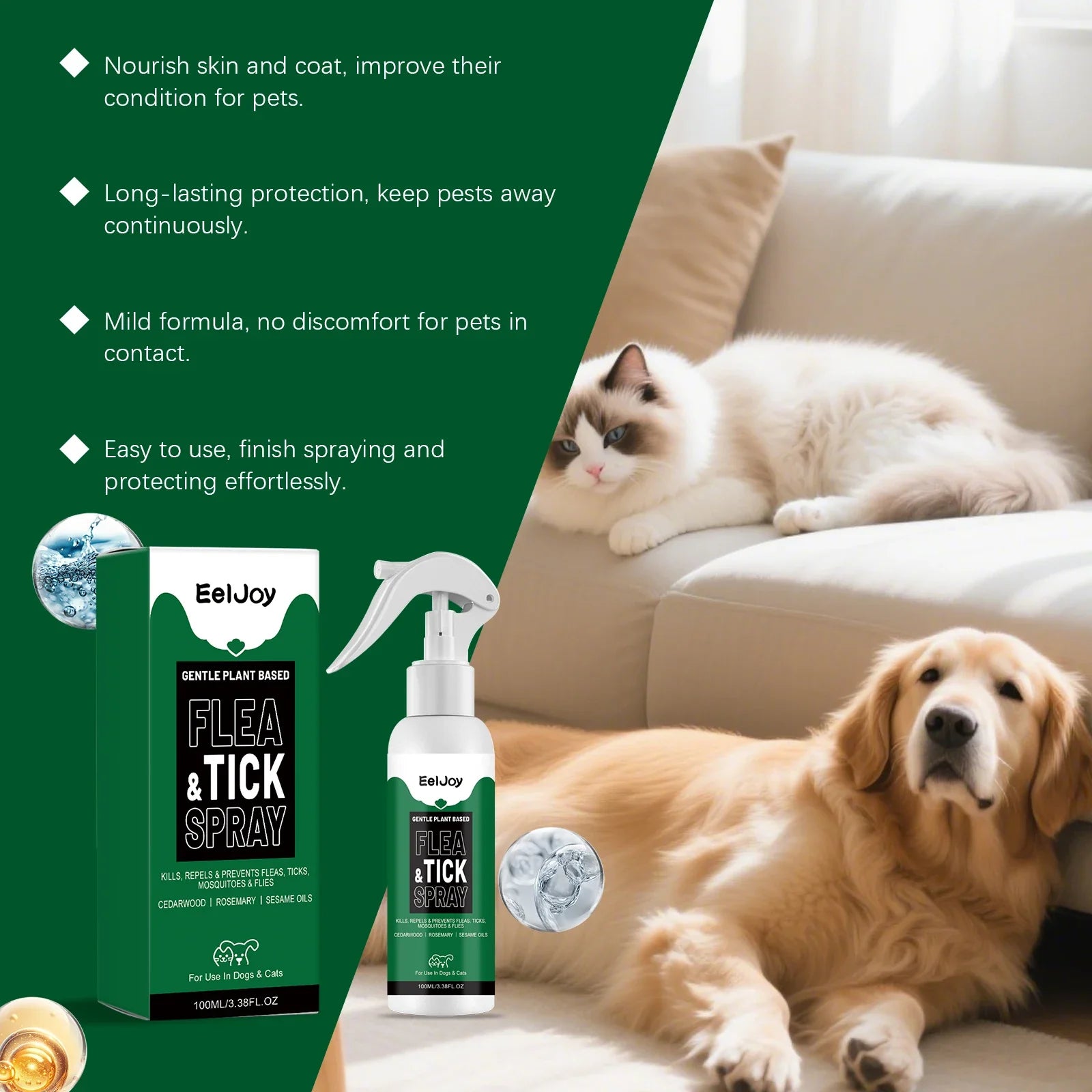Pet Flea & Tick Spray