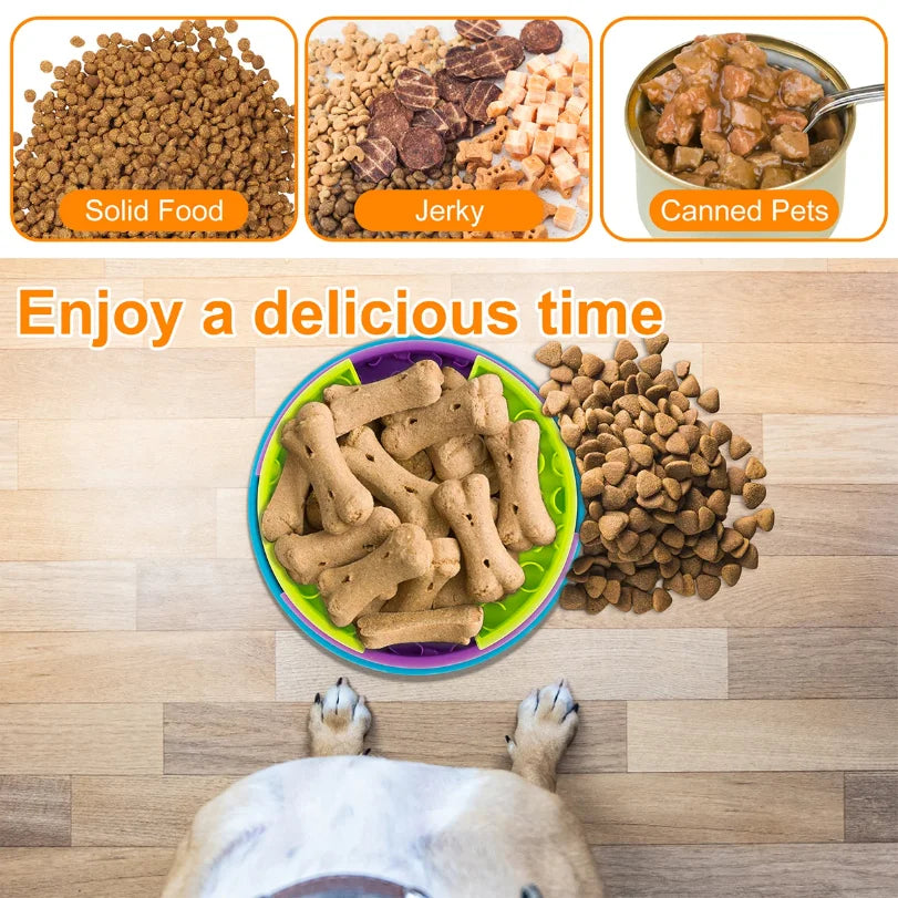 Slow Dog Puzzle Feeder