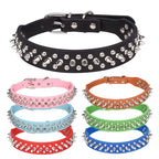 Pet Punk Rivet Spiked Collar