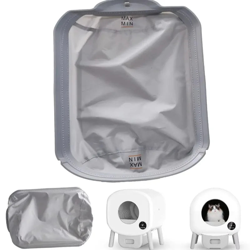Smart Litter Box Fabric Liner Automatic Removable Liner Easy Clean Collecting Feces Bottom Capsule Mat