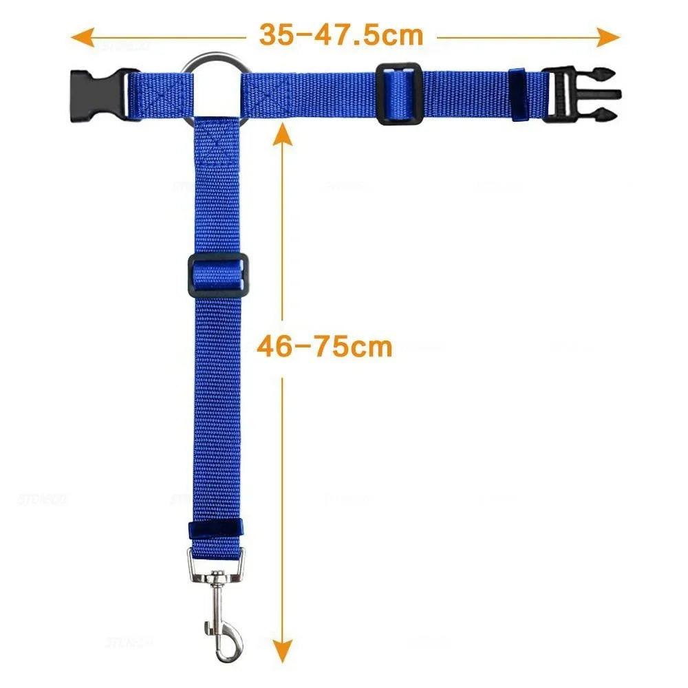 Adjustable Pet Car Seat leash