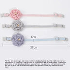 Pet flower collar