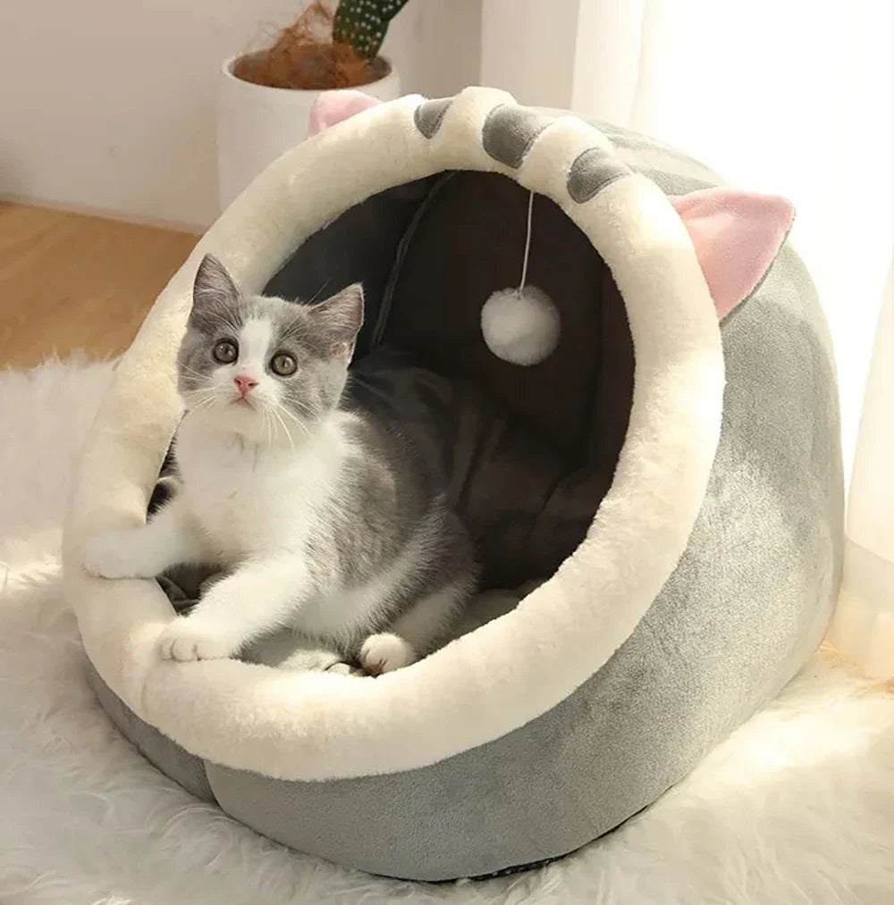 Deep Sleep Cat Bed Cave