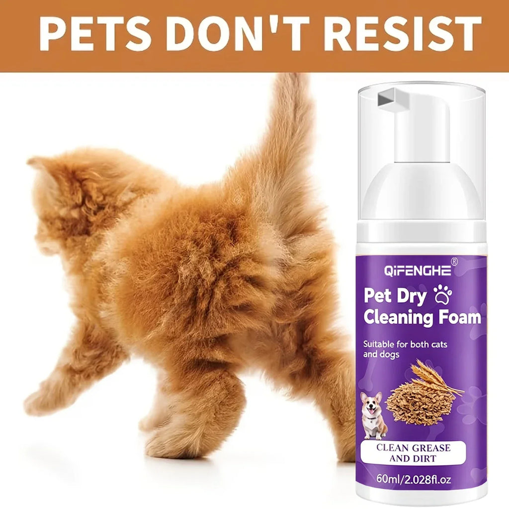 Pet Dry Shampoo Deodorizing