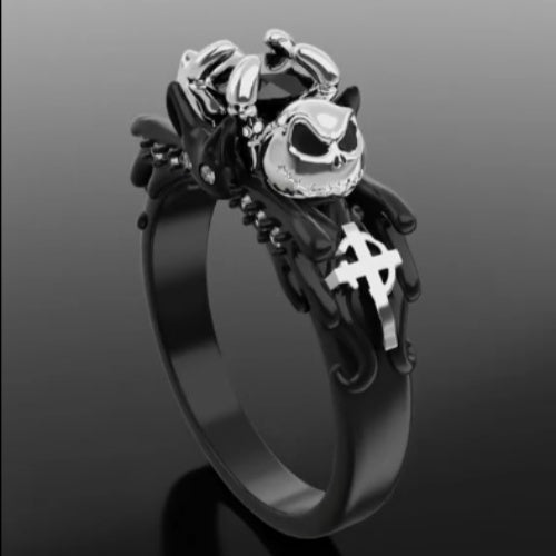 Handcrafted Jack the Nightmare Before Christmas Ring
