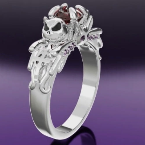Handcrafted Jack the Nightmare Before Christmas Ring
