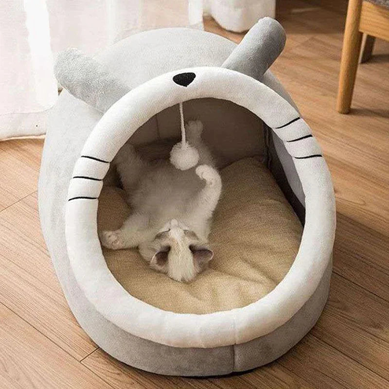 Deep Sleep Cat Bed Cave