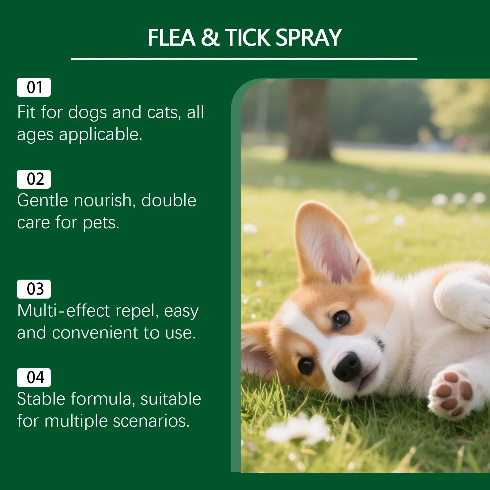Pet Flea & Tick Spray