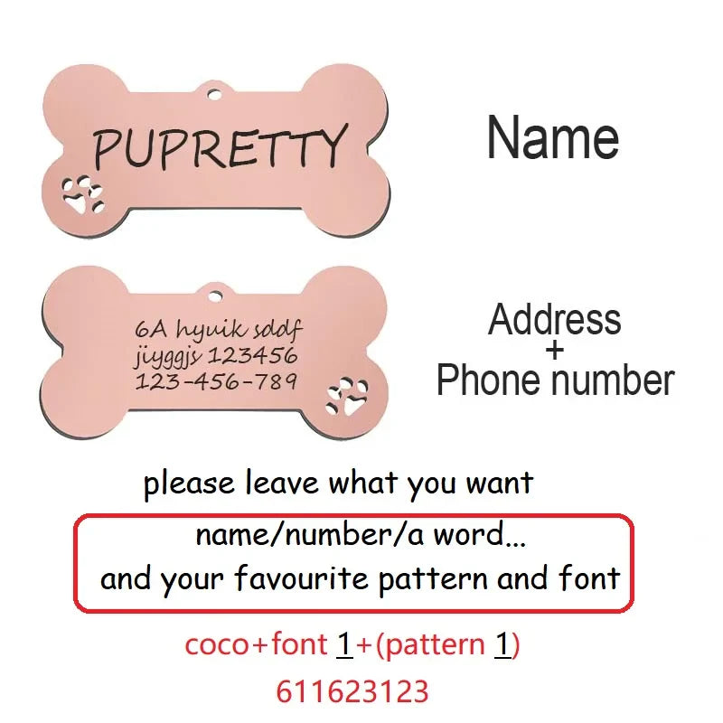 Pet ID Tag