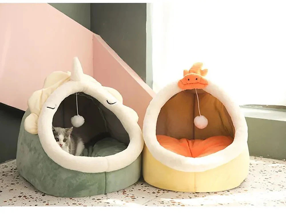 Deep Sleep Cat Bed Cave