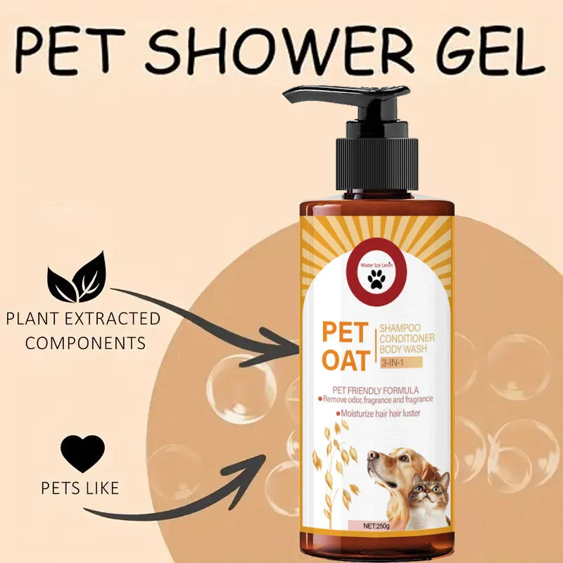Long lasting pet shampoo